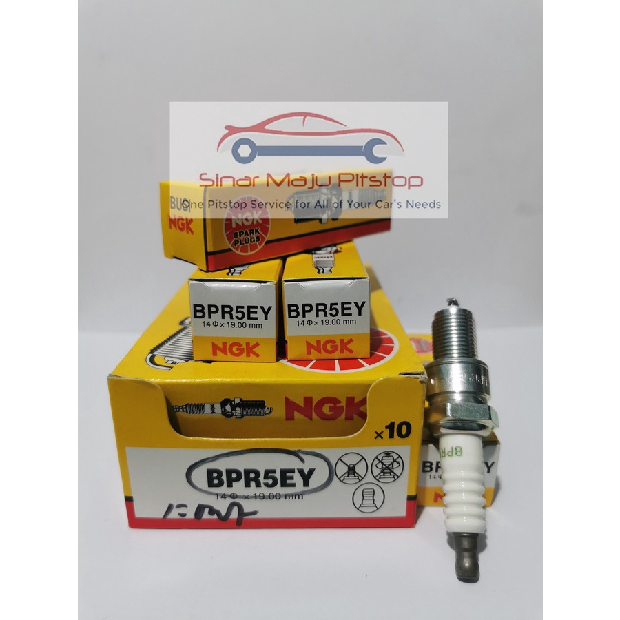 Busi Mobil NGK BPR5EY - TOYOTA KIJANG KRISTA & 7K KAPSUL EFI INJECTION & STARLET & HILUX 2.0 & COROL