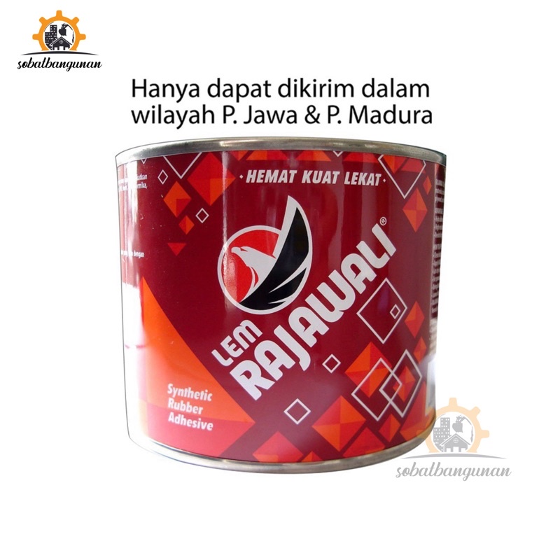 LEM RAJAWALI 300GR / LEM KUNING RAJAWALI / LEM KUNING KALENG