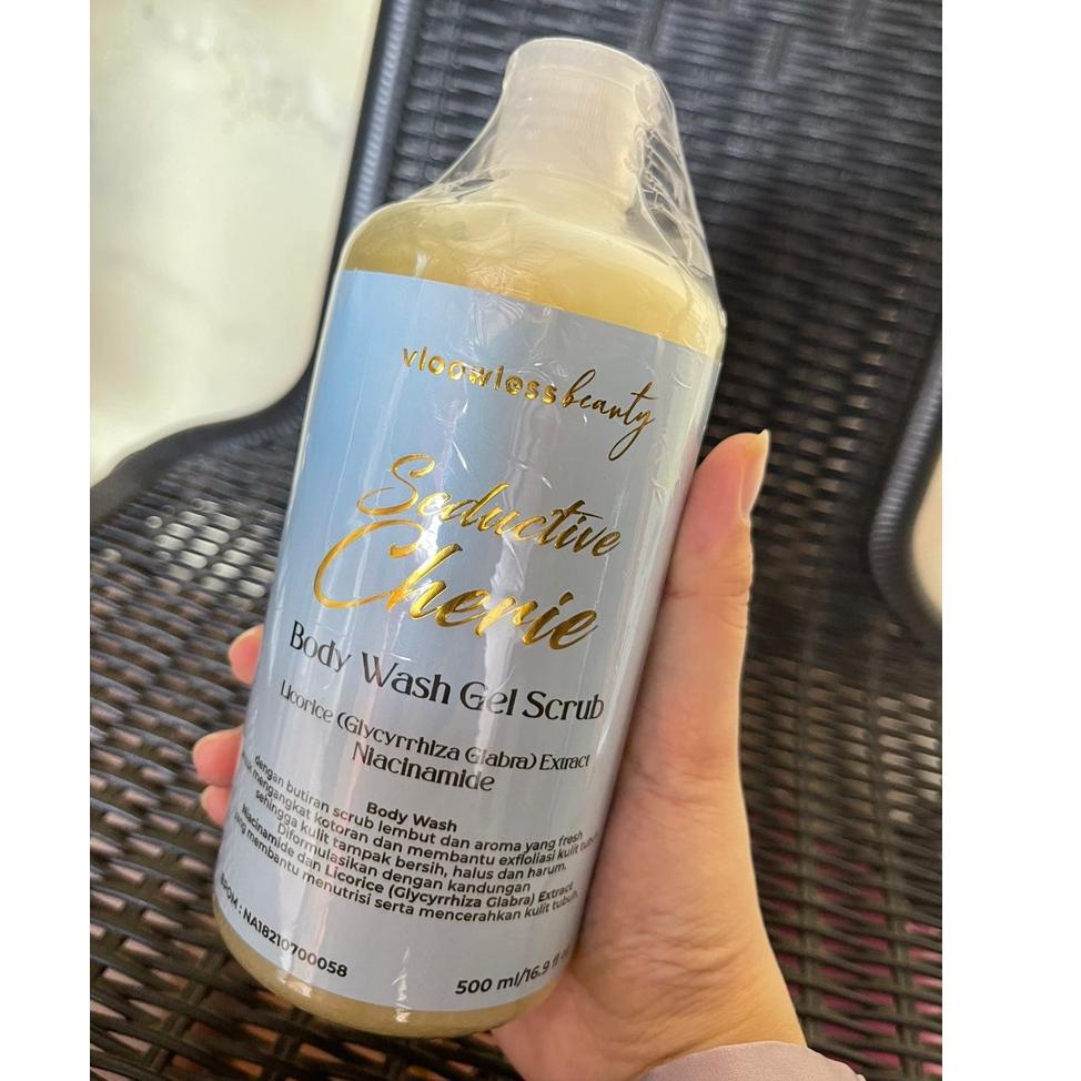 Dijual murah Vloowless Body Wash Gel Scrub 03
