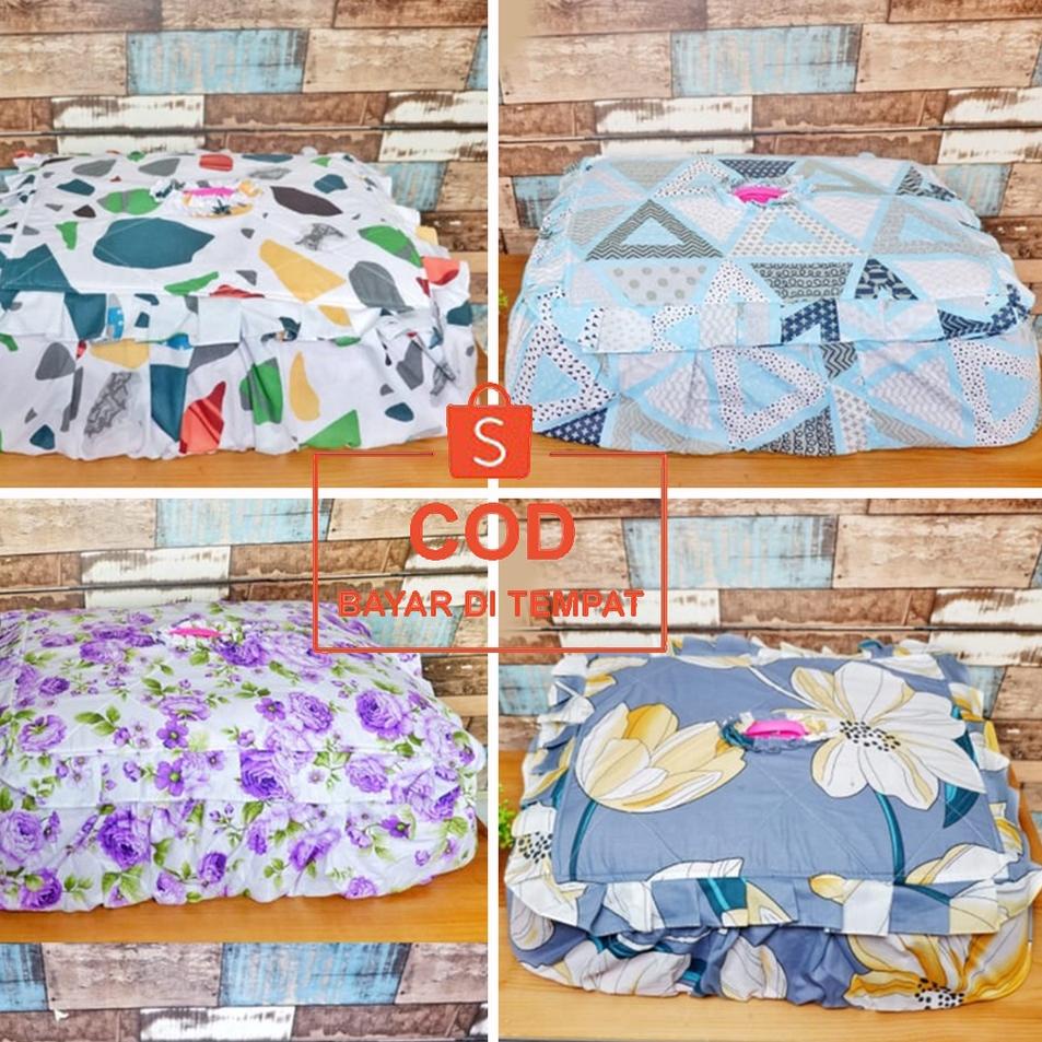 Murah Meriah ✅COD Cover Sarung Tutup Tudung Saji Persegi Panjang Kotak Besar 45x60 Cm Taplak Lipat P