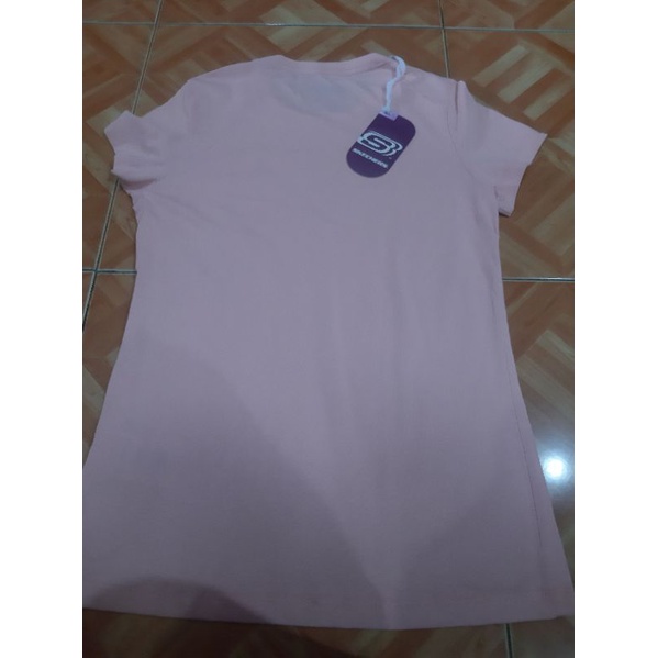 Kaos Skechers Los Angeles Woman Tshirt Pink