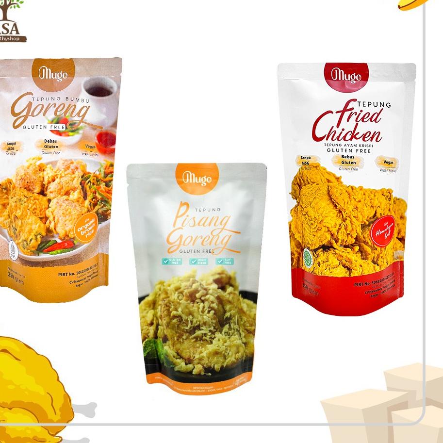 

BRANDS FESTIVAL MUGO Tepung Goreng Gluten Free 250 gram buruan