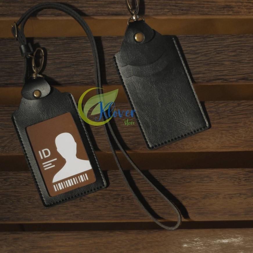 

GRATIS ONGKIR✅Card Holder Id Card Kalung Holder Name Tag Quick Kulit Souvenir|KD3