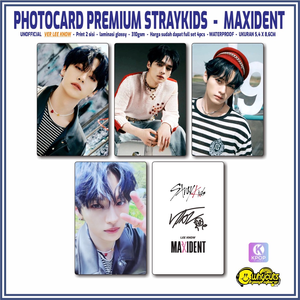 PHOTOCARD SET PREMIUM KPOP / STRAYKIDS NO EASY