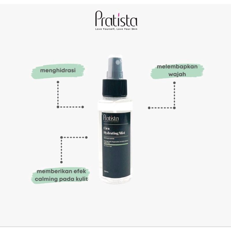 PRATISTA CALMING SPRAY DAN HYDRATING MIST TONER HYALU