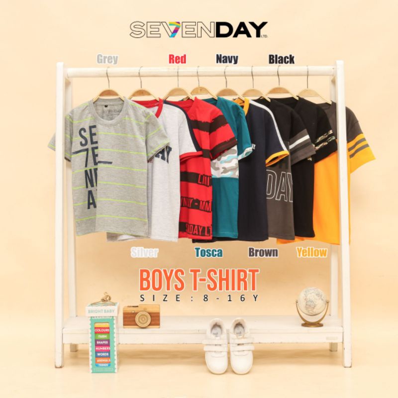 KAOS ANAK SEVENDAY
