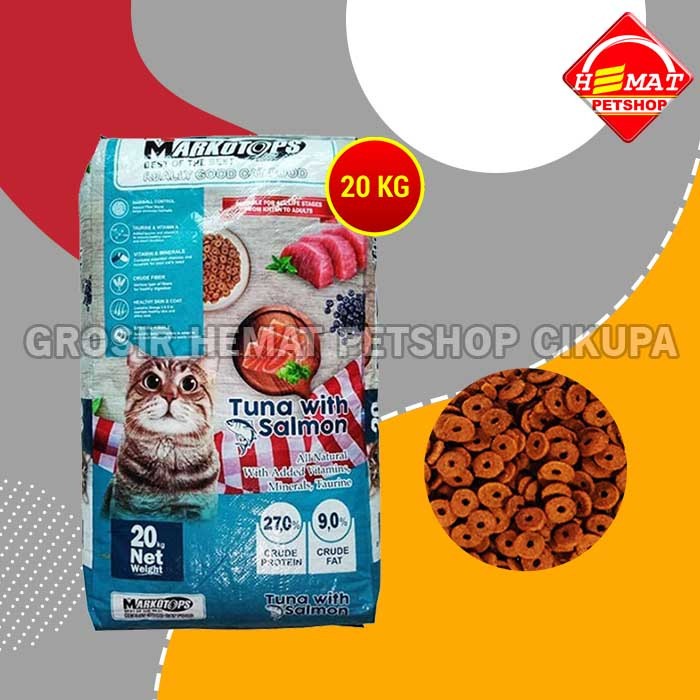 Makanan Kucing Cat Food MARKOTOP 20 KG