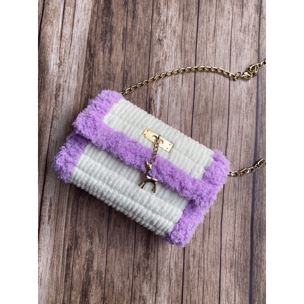 TAS WANITA / TAS PLASTIK KANVAS / TAS HANDMADE / TAS SELEMPANG