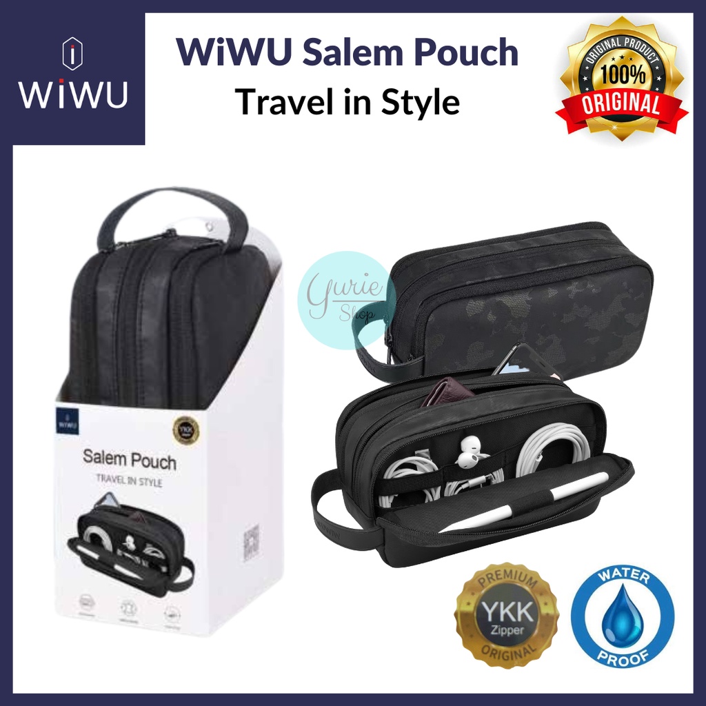 WIWU Salem Pouch - Travel Storage Bag Tas Organizer Handbag Clutch