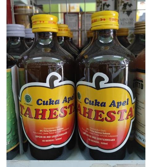 

Belanja Hore--TAHESTA l Cuka Apel Asli 320ML