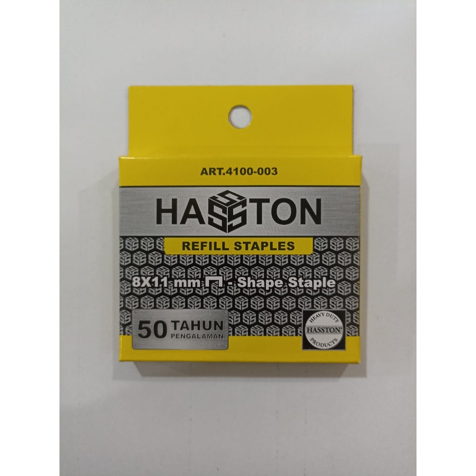 

HASSTON Isi Refill Staples 8 x 11 mm Stapler Prohex Nailer