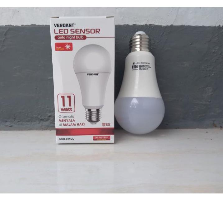 Meroket--Lampu led sensor verdant virgo 9w/11w