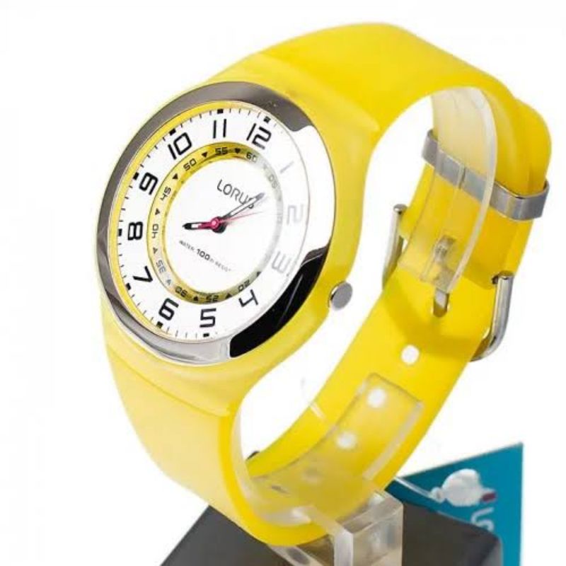 lorus R2393FX-9 yellow jam tangan wanita original