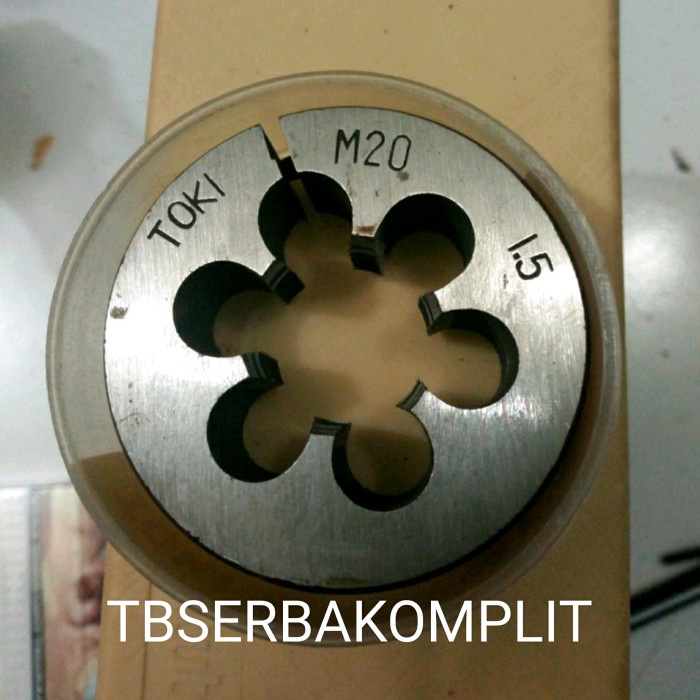Obeng Snai M20X1.5 Toki Metric Round Dies Die M 20 X 1.5 Snei M20 X 1.5