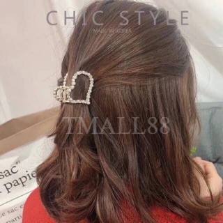 ♥TMALL88♥ Jepit Rambut Large Size Side Clip Pearl Hairpin Rhinestone Sweet Lovely H46 Geometric B16 TMALL88