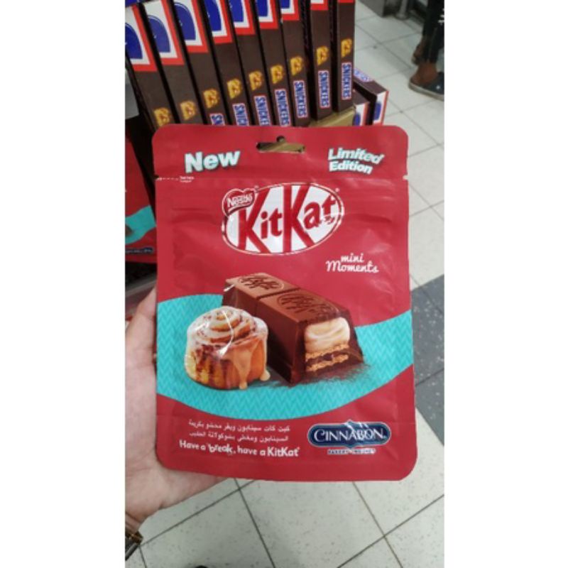 

Kit kat Lotus isi 7pcs/ kit kat mini limited edition