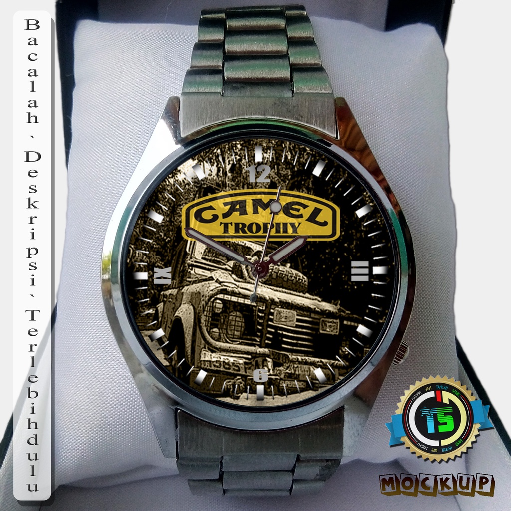 Jam Tangan Stainless Steel Camel | Custom Jam Tangan Store