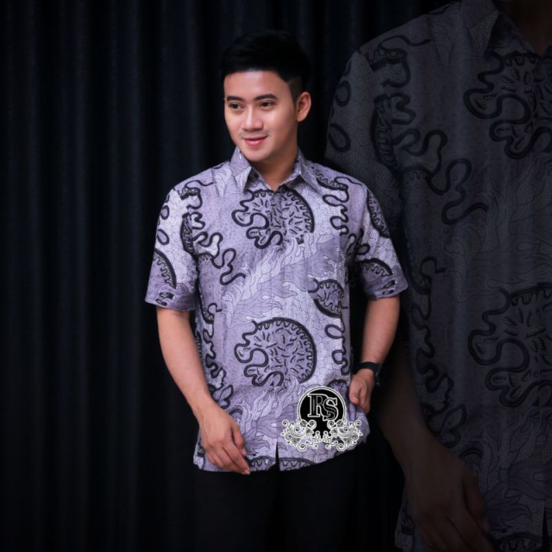 KEMEJAN BATIK PRIA LENGAN PNDEK TERBARU/TERLARIS