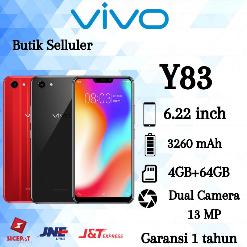 HP VIVO Y83 4GB-64GB FULLSET Android Smartphone