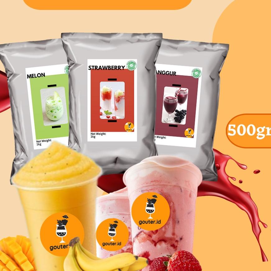 

Quality Control✅BUBUK MINUMAN RASA BUAH 500GR / SERBUK MINUMAN ANEKA RASA / POWDER MINUMAN / MINUMAN KEKINIAN BOBA|SQ3