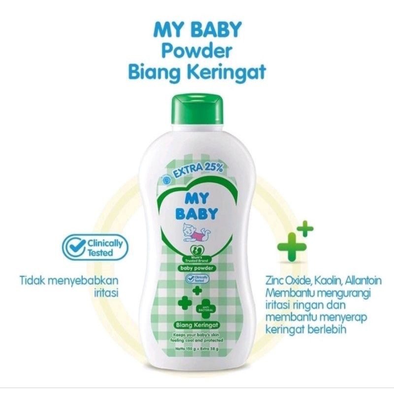 MY BABY POWDER 100GR/BEDAK MY BABY