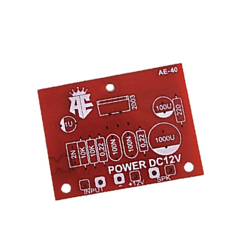 Pcb Power Amplifier Mini TDA 2003 Mono 12V AE-40