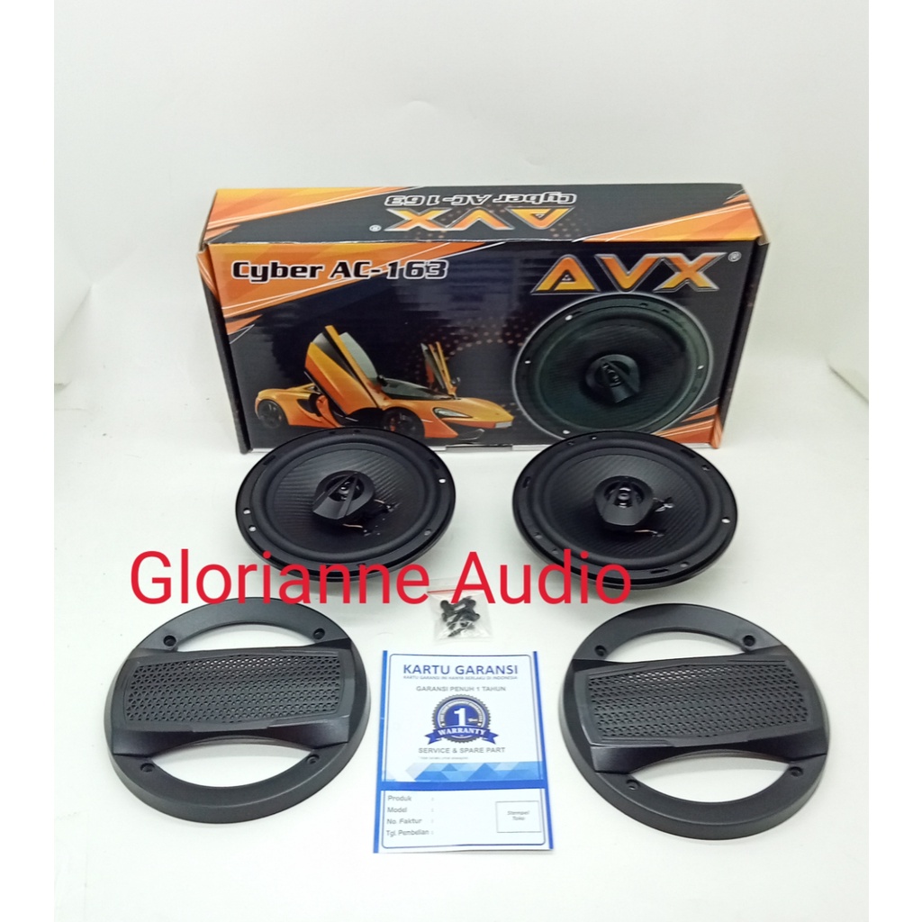 Speaker pintu mobil 2 way ( 2 arah ) 6 inch AVX CYBER AC-163
