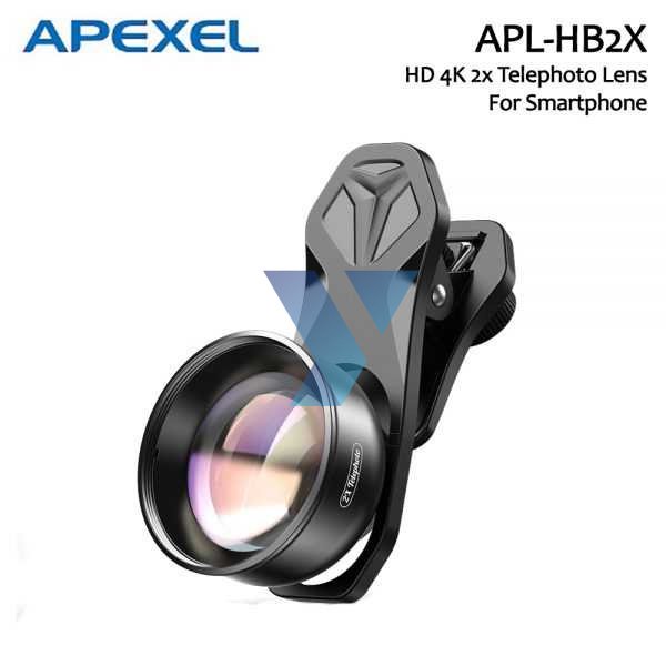 APEXEL Lensa Kamera Smartphone Clip 2X Telephoto Lens - APL-HB2X ( Al-Yusi )