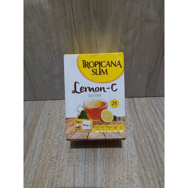 

Tropicana Slim Sweetener LEMON-C isi 25