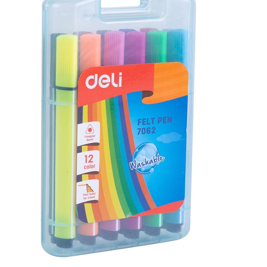 

Trendy Deli Spidol Mewarnai isi tidak beracun bersertifikat CE Warna yang bisa dicampur air E706X ... ...