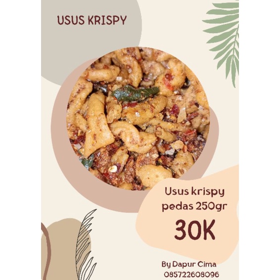 

Usus krispy 250gram