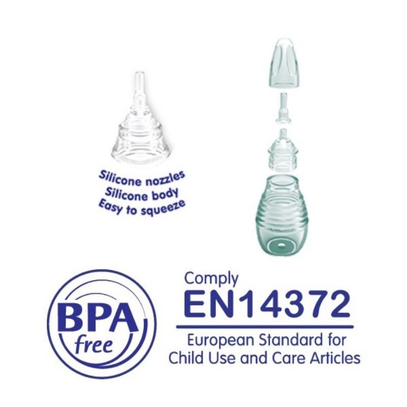 Baby Safe Silicone Nasal Aspirator (NAS01)/Penyedot Ingus Bayi Anak