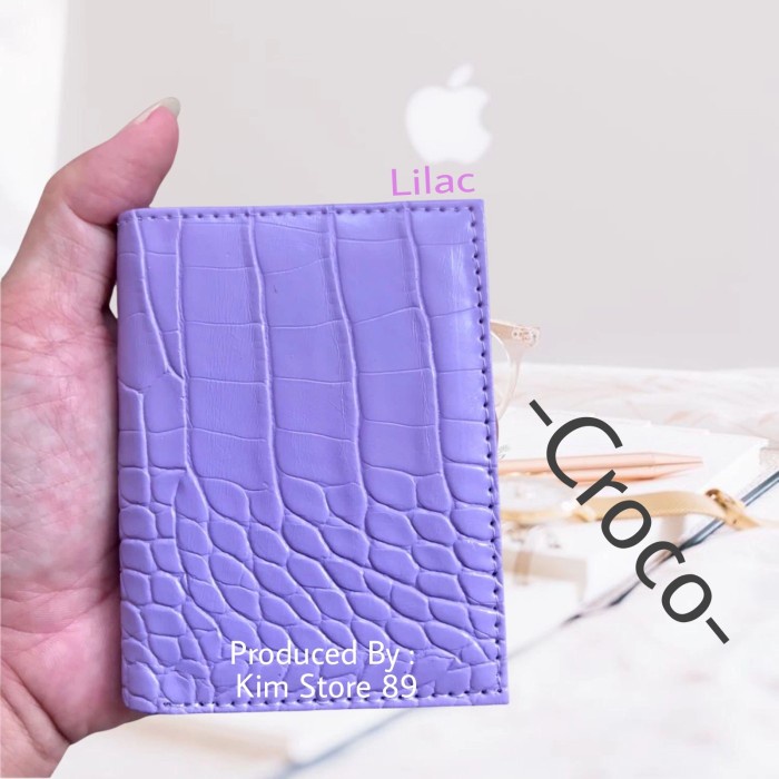 

Namecard Dompet Kartu Nama Card Holder Pria Wanita - Croco