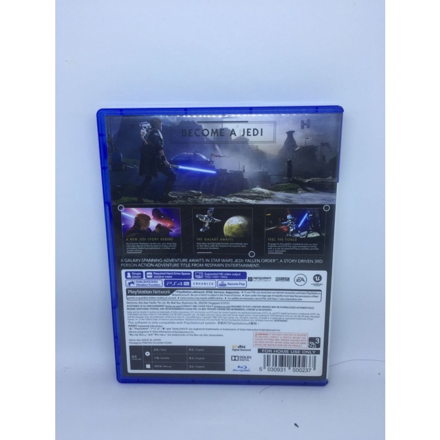 BD PS4 Starwars Star Wars Jedi Fallen Order