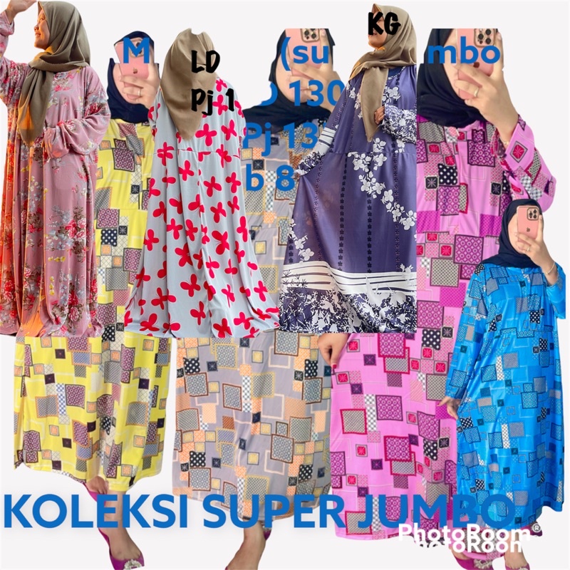 GAMIS KUMBO INOVASI TERBARU KOLEKSI GAMIS SUPER JUMBO