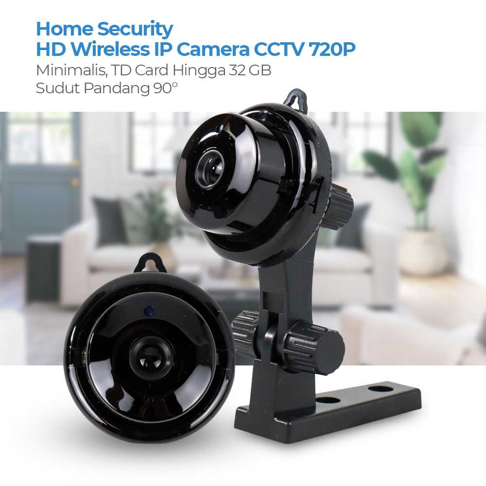 SANNCE Home Security HD Wireless IP Camera CCTV 720P - Kamera CCTV Tanpa Kabel Kualitas HD