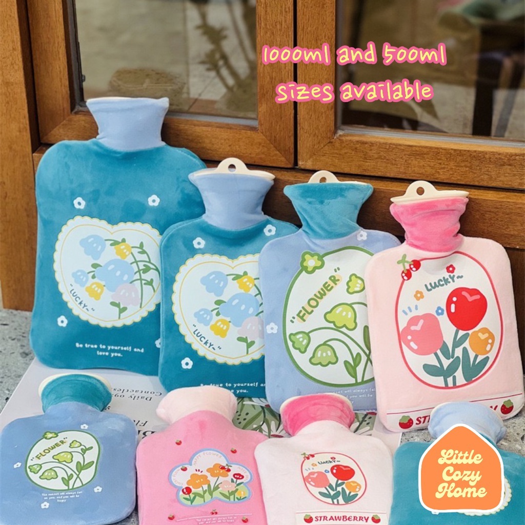 Kawaii Hot Water Pouch Compress / Bag Kantong Kompres Isi Air Tahan Hangat Panas Dingin Hot Cold / Kantung Bantal Penghangat