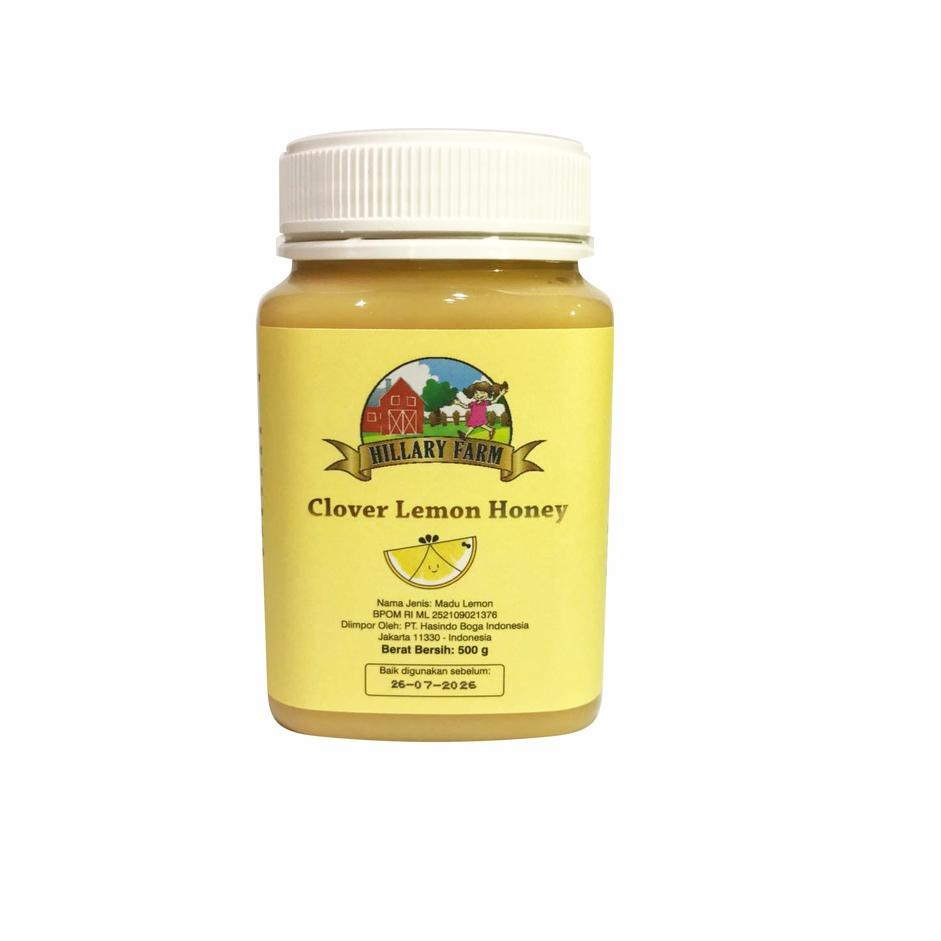 

TRCW2i2H--Hillary Farm Clover Lemon Honey (500gr)