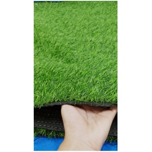 Rumput Sintetis Swiss Ukuran 1m x 1m  Tinggi Rumput 1,5cm Rumput Palsu Rumput Hias Taman Indoor Outdoor Dekorasi Rumah Satu7an PBP133