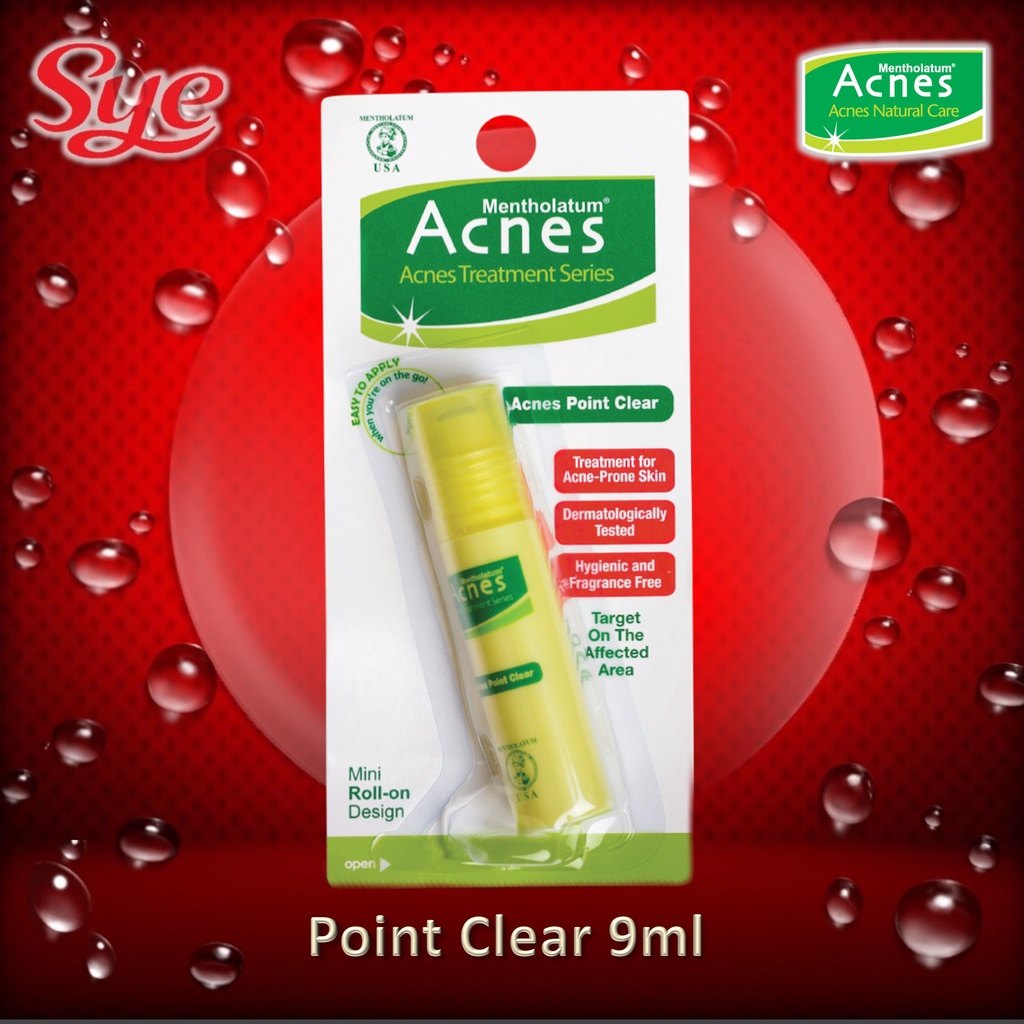 BPOM ACNES POINT CLEAR 9 ML / SYE