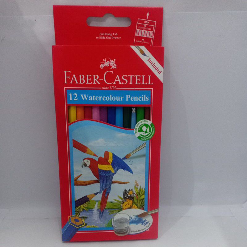 

pensil warna Faber Castell 12warna