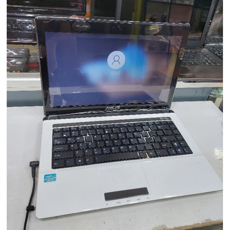Laptop asus K43SD core i3 4Gb 14inch bekas mulus normal siap pakai