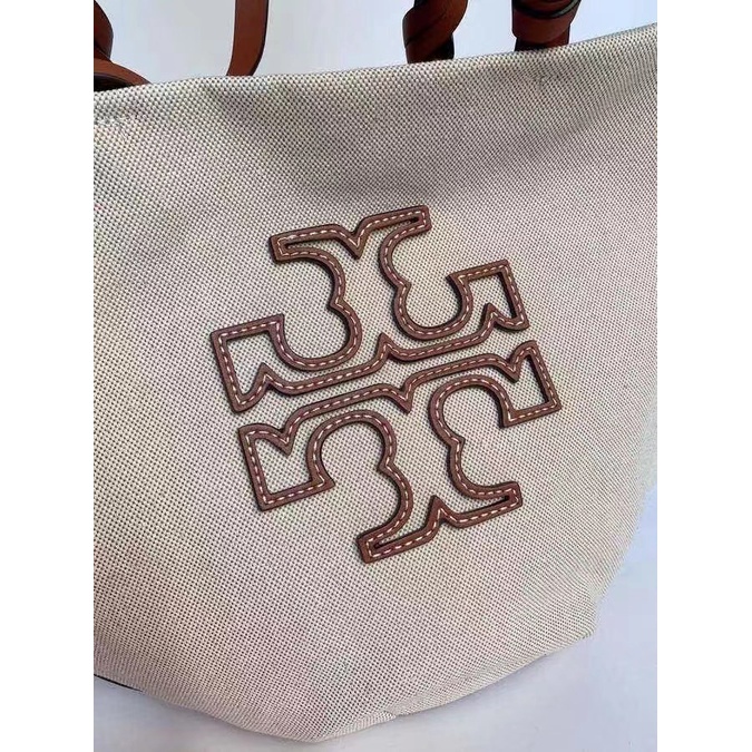 Original TB Canvas Material Women's Handbag Tote Bag Shoulder Bag