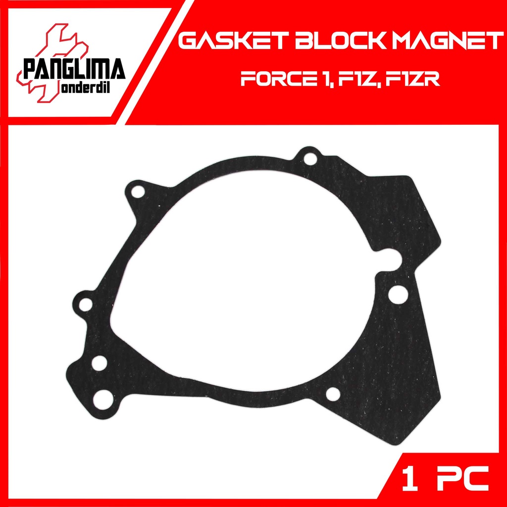 Gasket Block Magnet Kiri Force 1-F1-F1Z-F1ZR-ZR Packing-Paking Blok Magnit