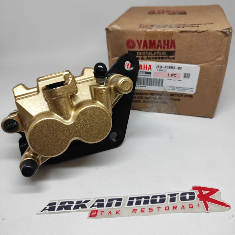 KALIPER CAKRAM YAMAHA R15 PNP RXKING N MAX NVX AEROX NEW MIO GOLD ORIGINAL