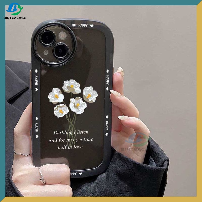 Case TPU Motif Tulip Untuk Samsung A14 A04 A04S A13 A02S A03 A03S A23 A30S A11 A12 A51 A30 A50 A52 A20S A10S M11 M12 J7 PRIME J7 PRO J4 PLUS