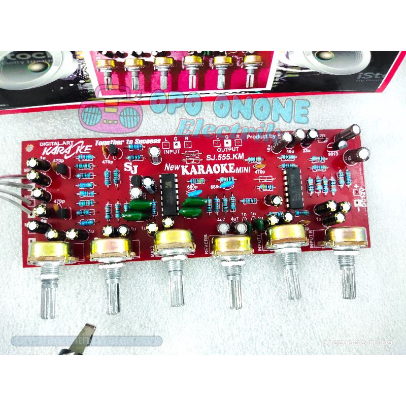 kit karaoke MINI 6 pot SJ