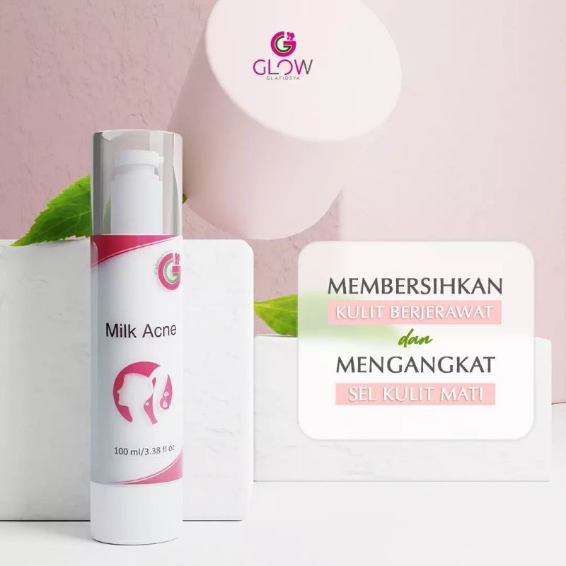 GLAFIDSYA MILK CLEANSING ACNE GLAFIDSYA OFFICIAL STORE SKINCARE DR. REZA GLADYS