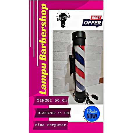 lampu barbershop barber