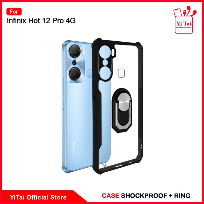 YI TAI - Yc-05 Case + Ring Infinix Hot 12 Pro